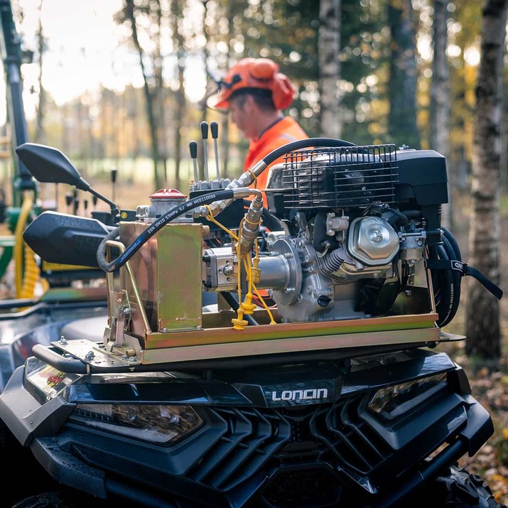 Skogsvagn ATV FT36DFR-2T