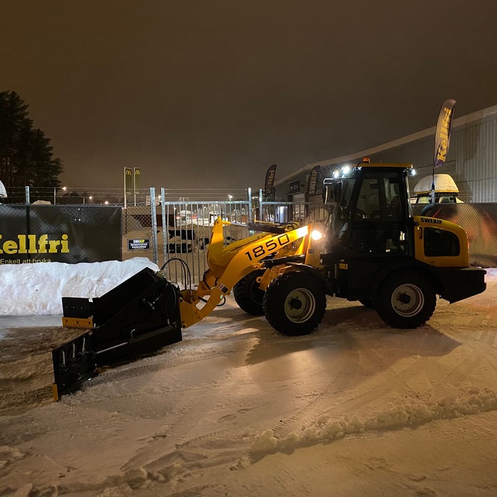 Klaffskopa med ventil, 1300 l, 2,0 m, SMS/Trima