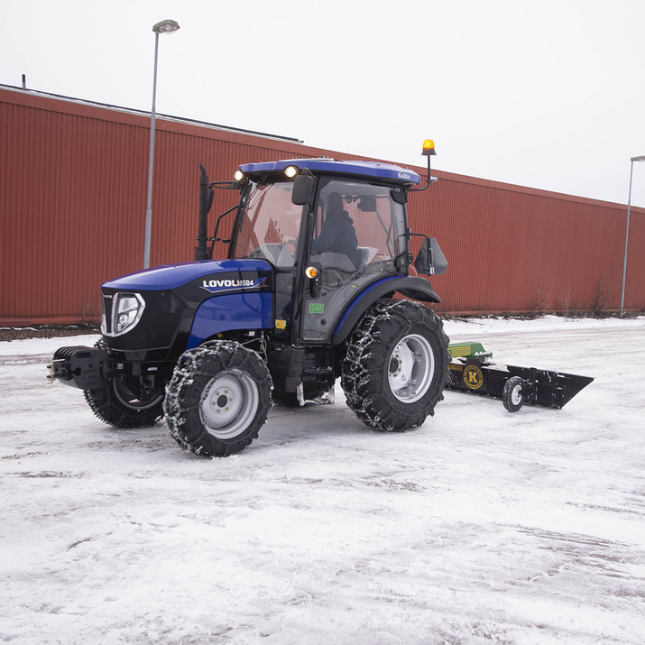 Traktor Lovol 50 hk 4wd med frontlastare, Stage V