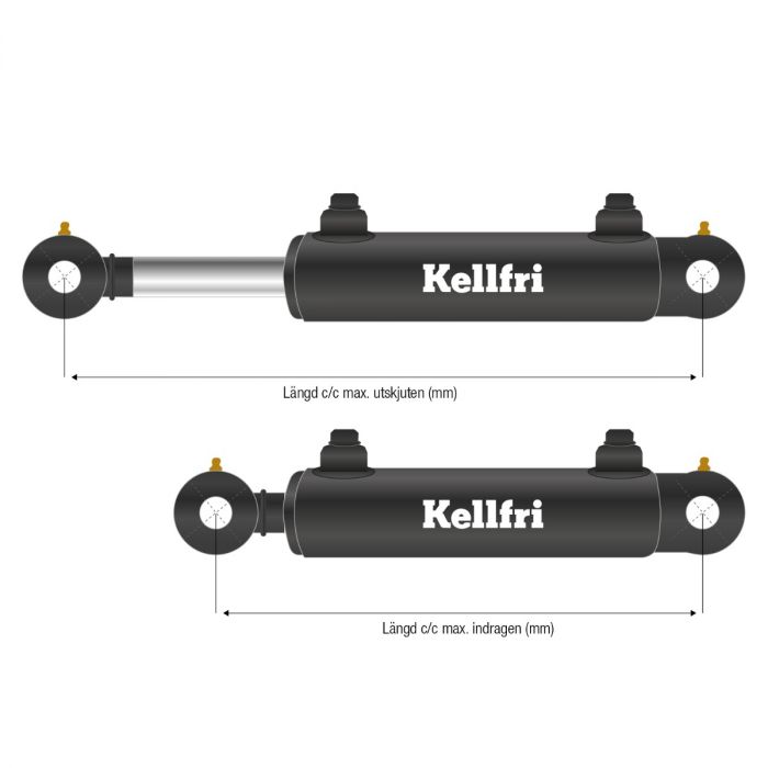 Hydraulcylinder 80/40-800 till 32-S900/S1250