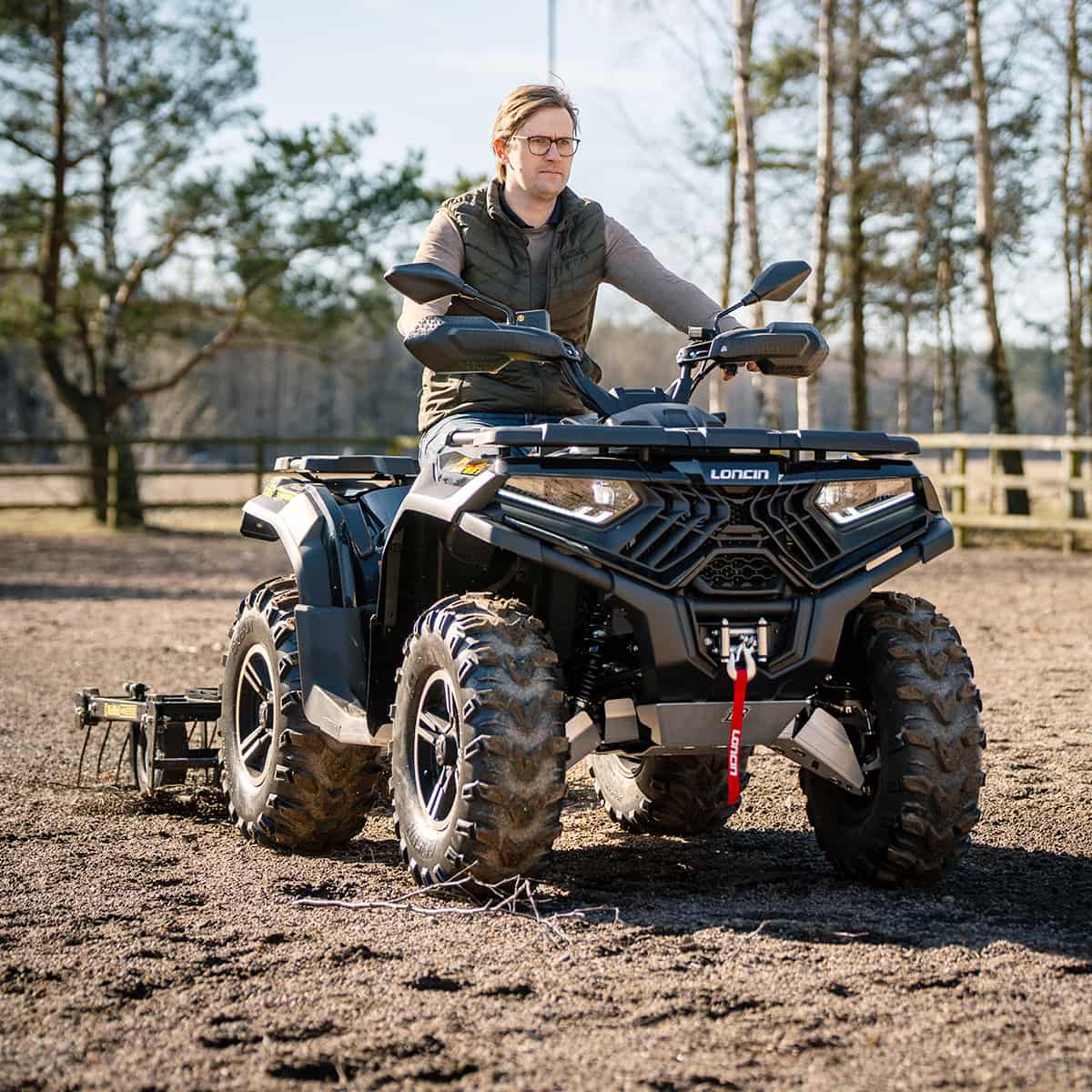 Loncin XWolf 700 ATV, Orange