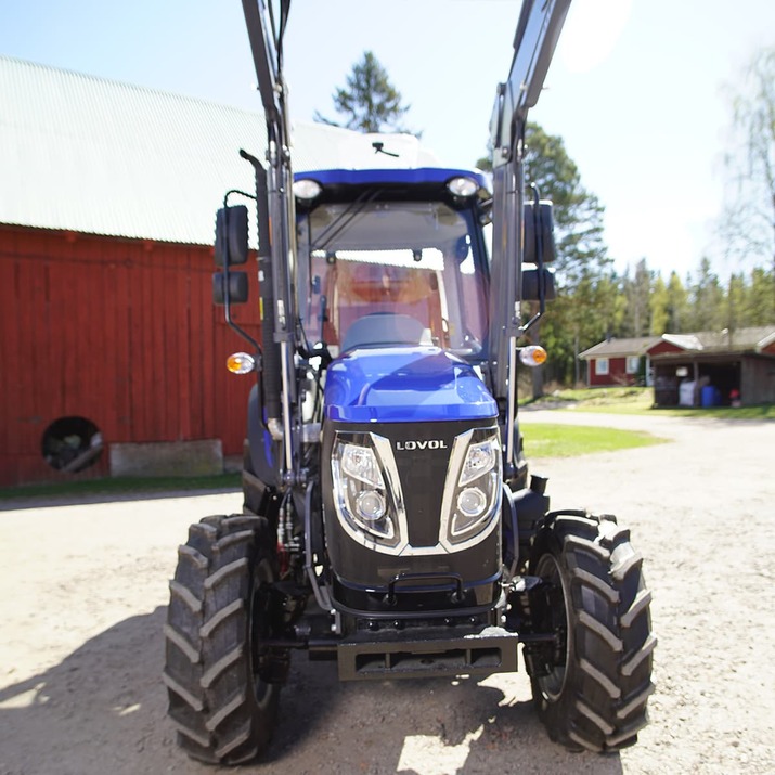 Traktor Lovol 50 hk 4wd med frontlastare, Stage V