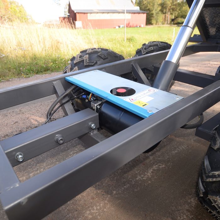 Tippvagn ATV 1420 kg med elhydraulisk tipp