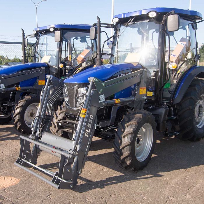 Frontlastare till 50 hk traktor, inkl ventilpaket