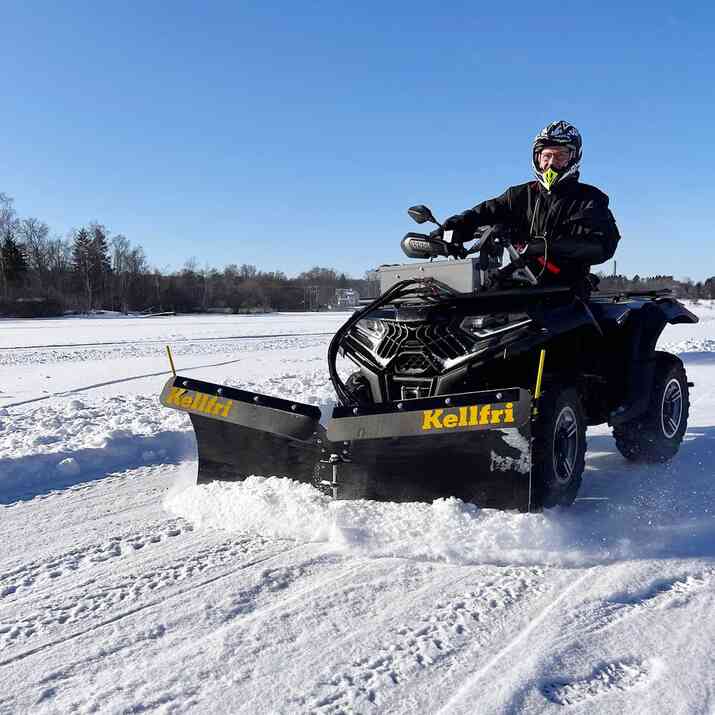Vikplog ATV 150 cm med hydraulaggregat och cylinder
