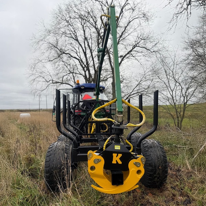 Skogsvagn 7 ton, Paket 1