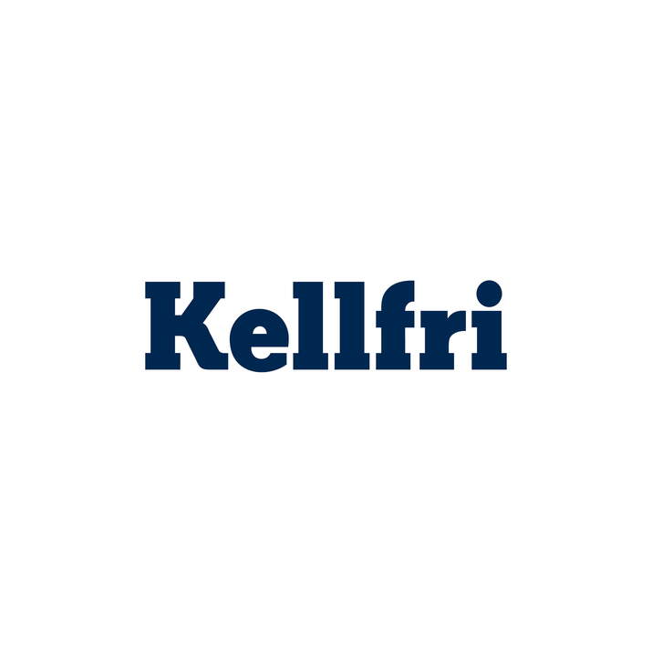 Dekal Kellfri, blå 300 x 80 mm 2019