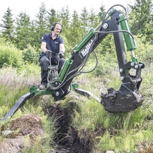 Grävaggregat till ATV