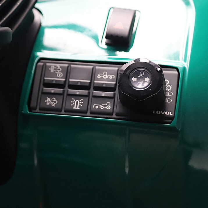 Kompakttraktor Lovol 25 hk med frontlastare, utan hytt