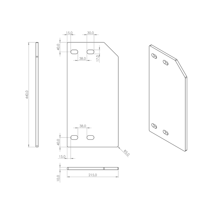 Redskapsfäste Avant 300-700 HKK-RAM