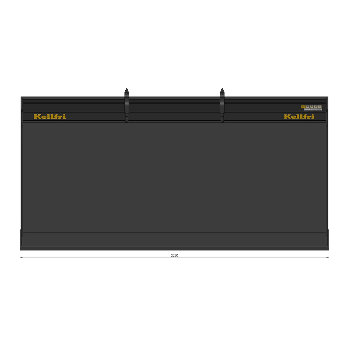 Planeringsskopa 2,2 m, SMS/Trima