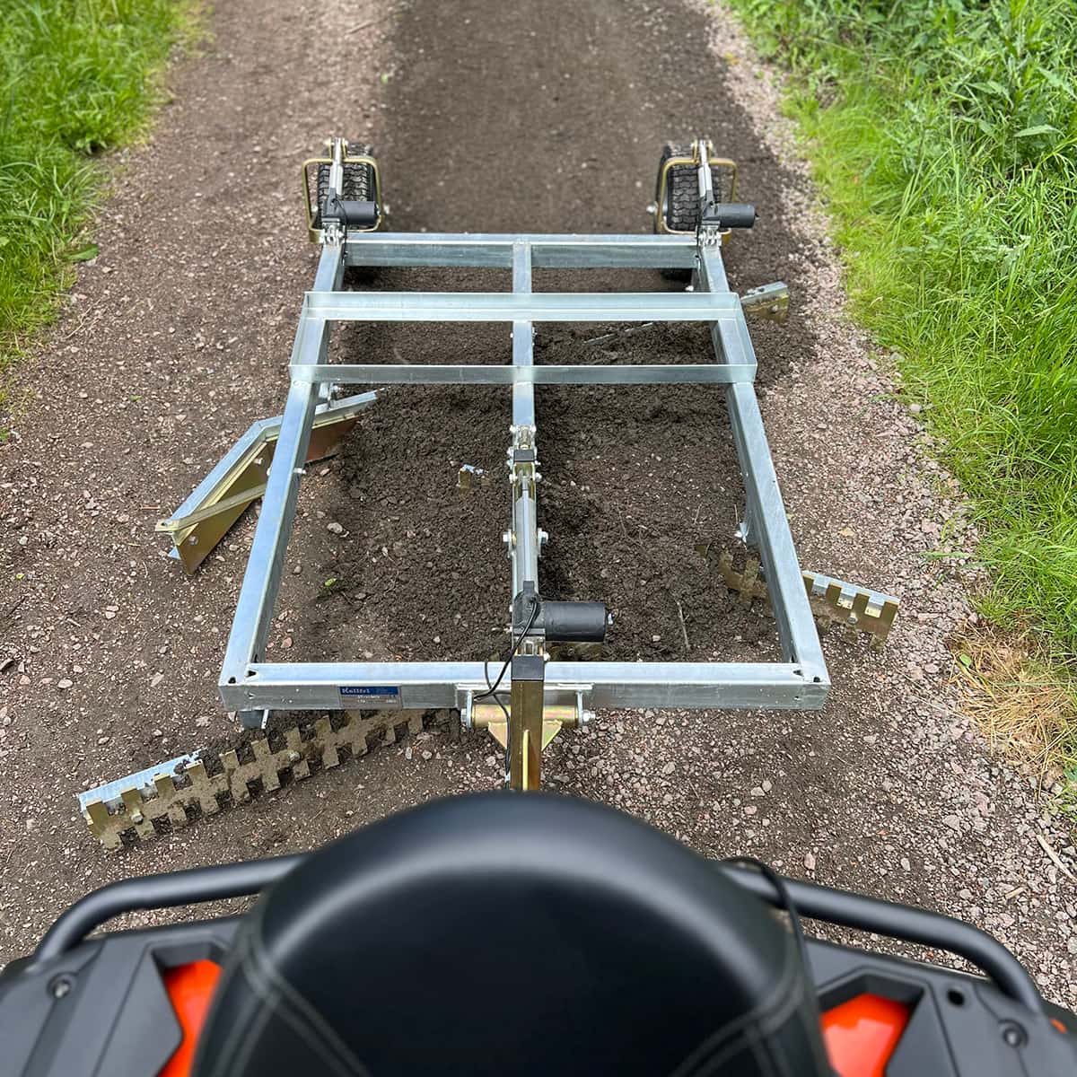 Vägsladd ATV 3-skärig med elektrisk höj- och sänkbarfunktion