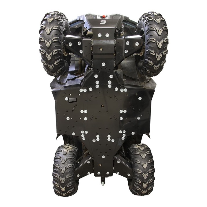 Hasplåt till ATV, plast, lång