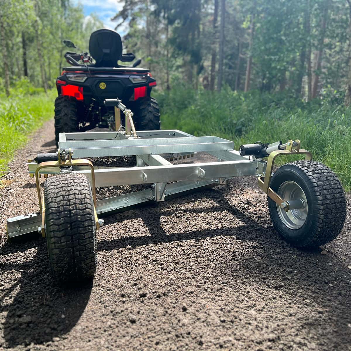 Vägsladd ATV 3-skärig med elektrisk höj- och sänkbarfunktion