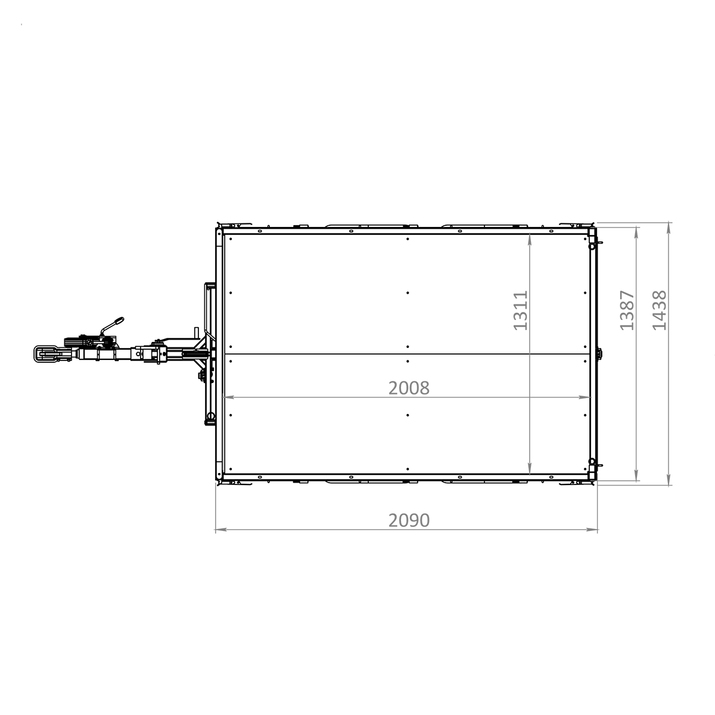 Tippvagn ATV PRO 1,5 ton