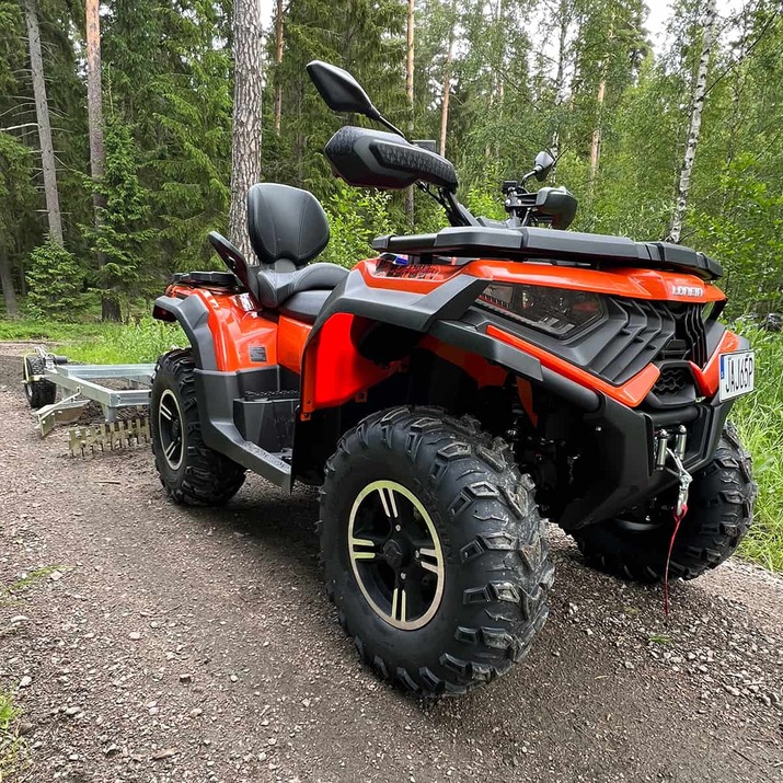 Loncin XWolf 700L ATV, Svart