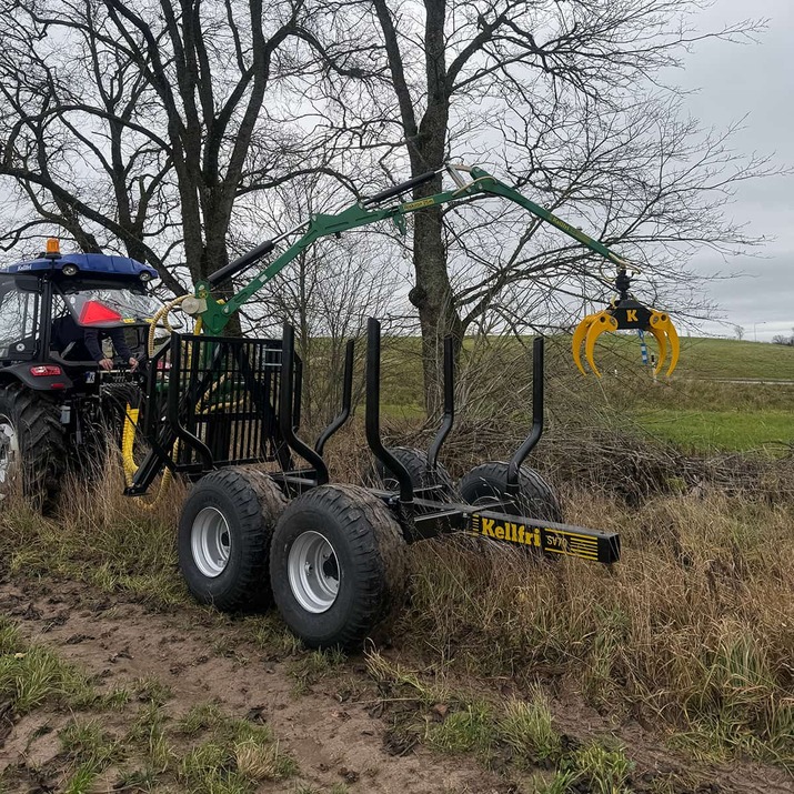 Skogsvagn 7 ton, Paket 1