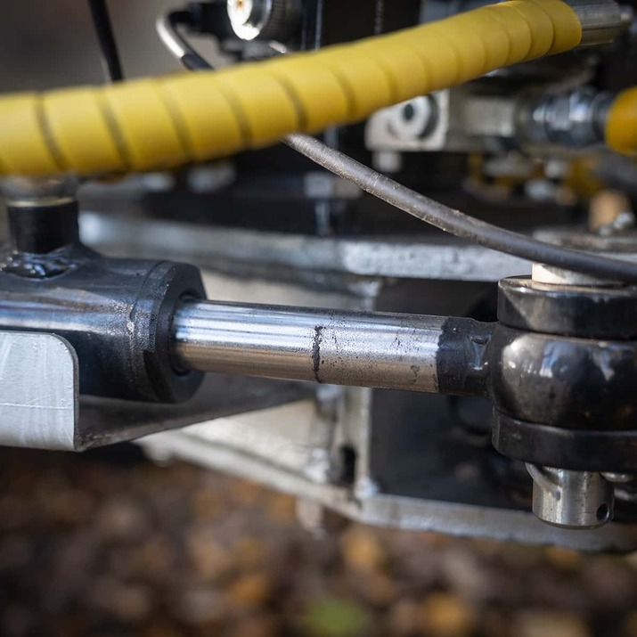 Skogsvagn ATV 3 ton, med kran 4,2 m