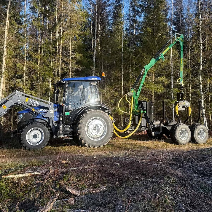 Skogsvagn 6 ton, Paket 1