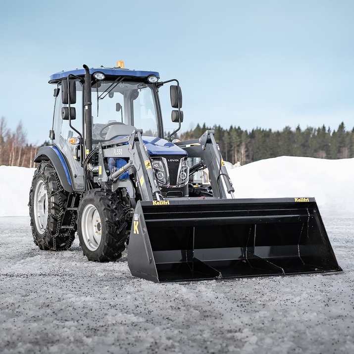 Traktor Lovol 50 hk 4wd med frontlastare, Stage V