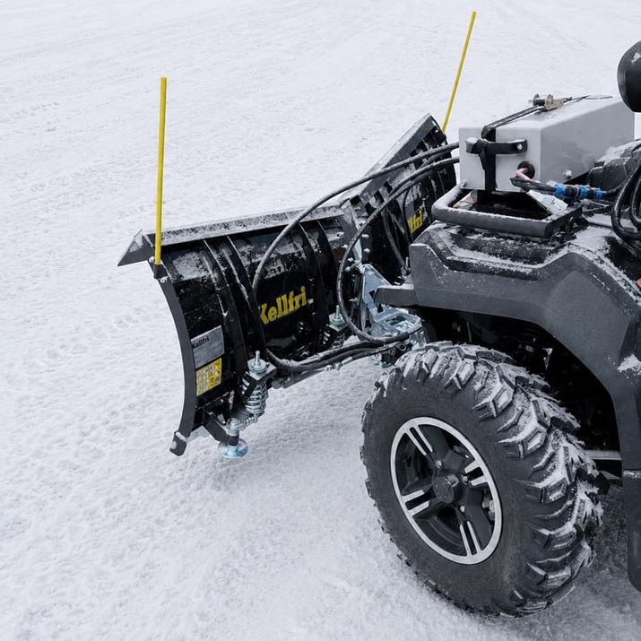 Vikplog ATV 150 cm med hydraulaggregat och cylinder