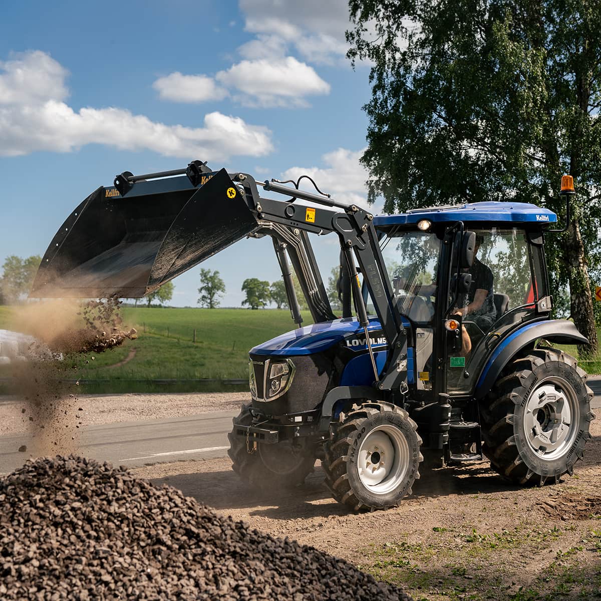 Planeringsskopa 2,2 m, Euro
