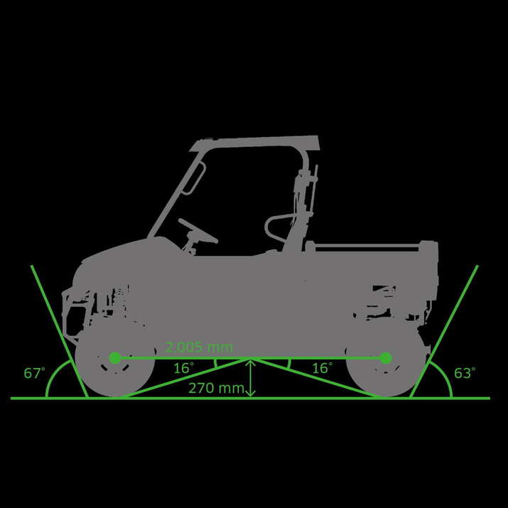 Kawasaki MULE PRO-MX, grå
