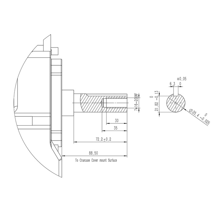 Motor Bensin 13,5 hk Briggs & Stratton