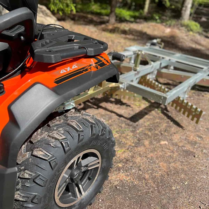 Loncin XWolf 700L ATV, Svart