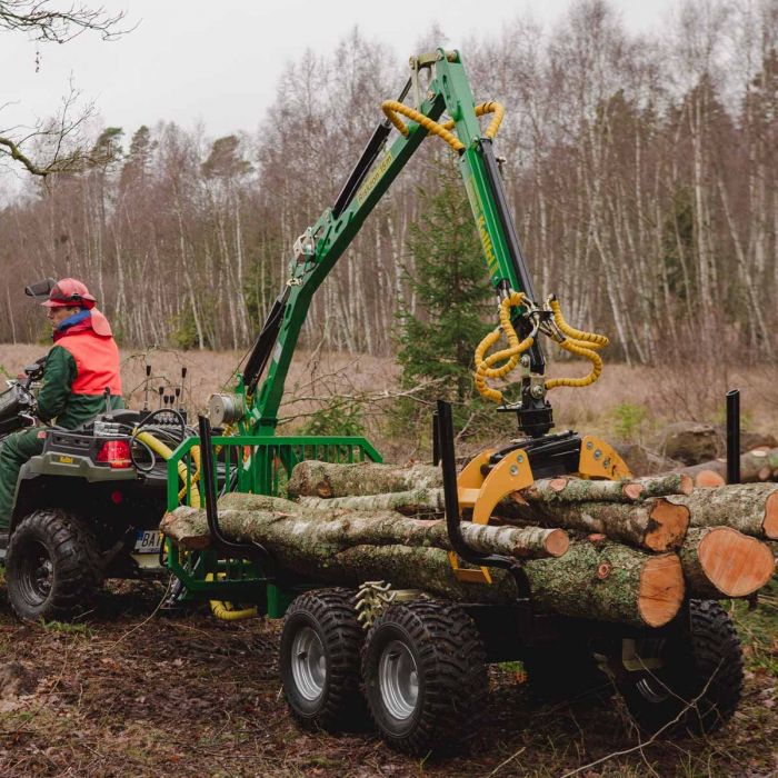 Skogsvagn ATV 2 ton, Paket 10