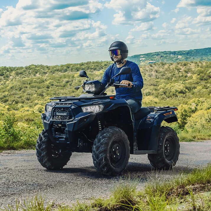 Kawasaki Brute Force 450 4x4, blå