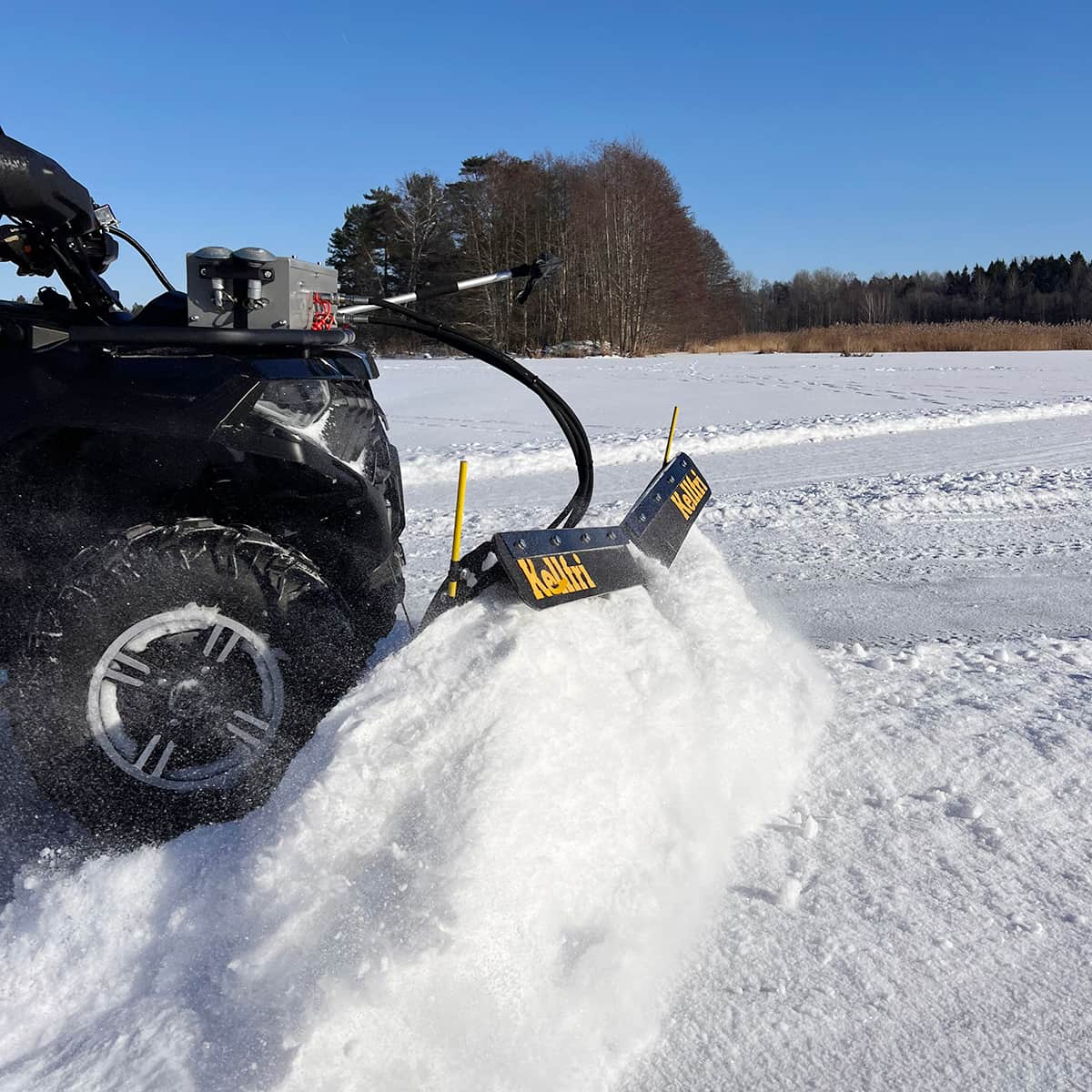 Vikplog ATV 150 cm med hydraulaggregat och cylinder