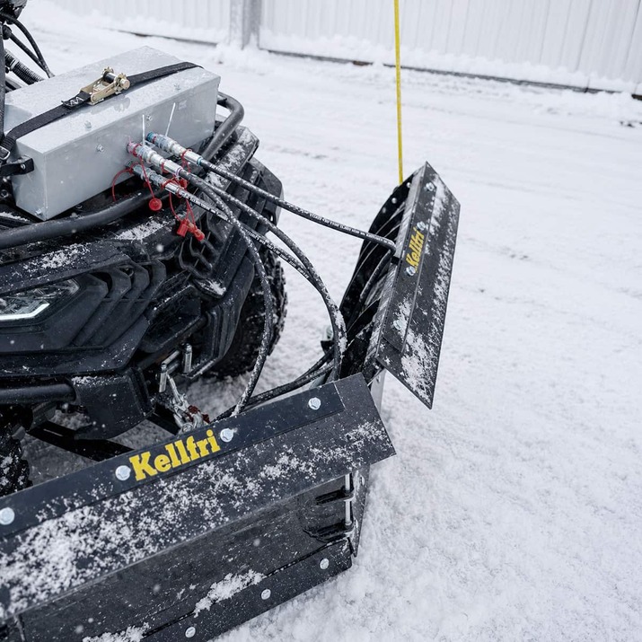 Vikplog ATV 150 cm med hydraulaggregat och cylinder