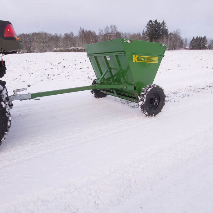 Sandspridare ATV 1,0 m, med omrörning