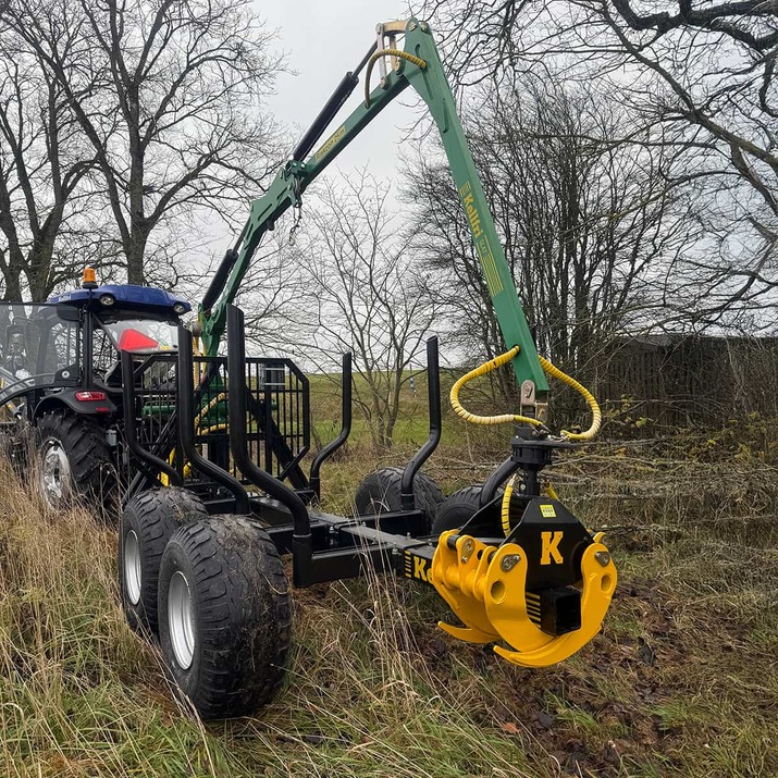 Skogsvagn 7 ton, Paket 1