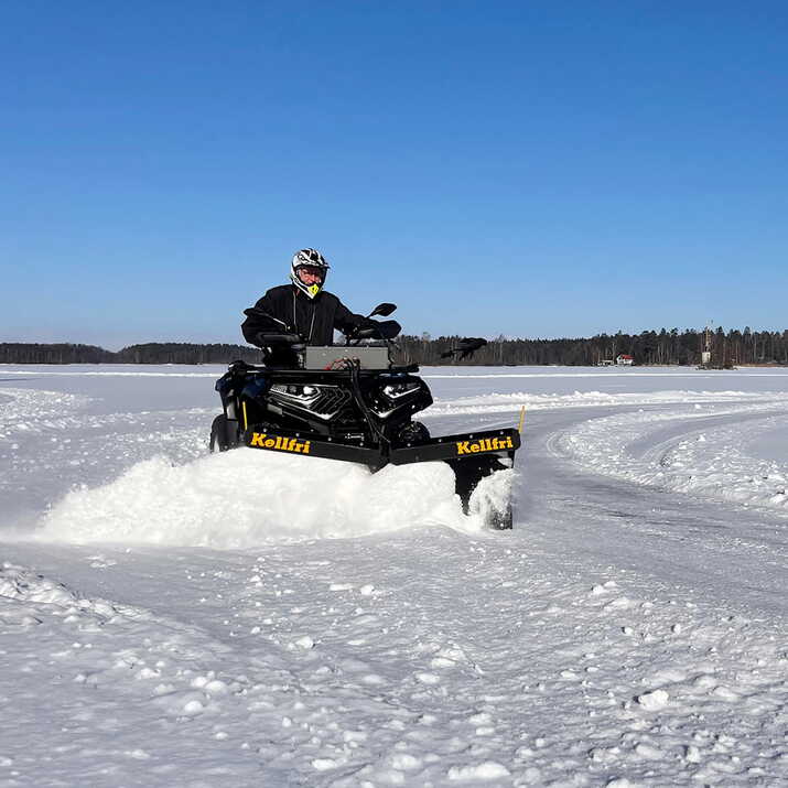 Vikplog ATV 150 cm med hydraulaggregat och cylinder