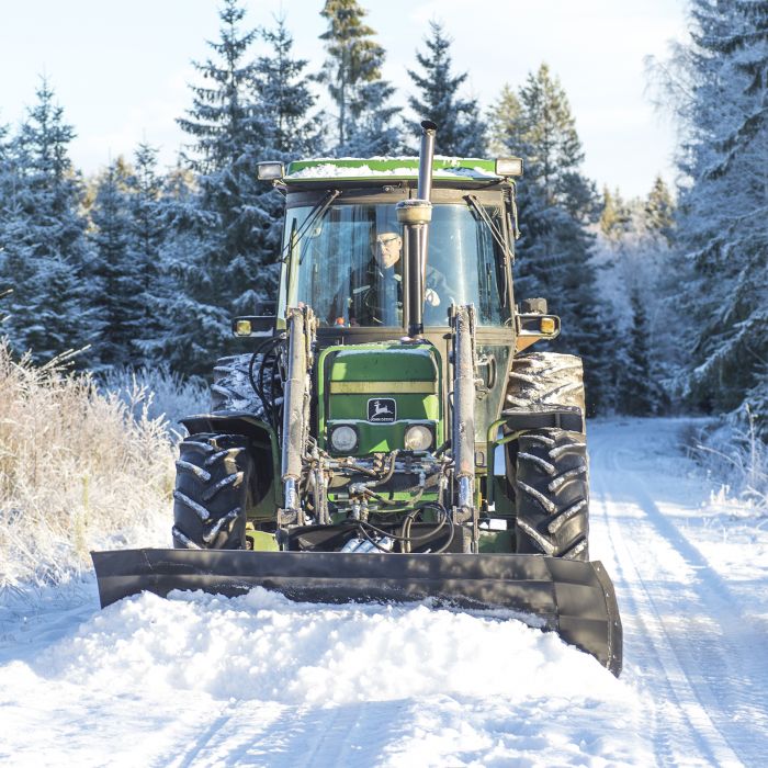Snö-Diagonalblad 2,5 m med fäste passande Trima