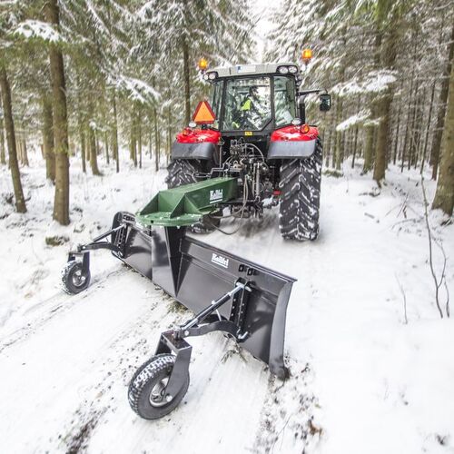 Schaktblad 2,7 m, inkl hjul och hydraulcylindrar