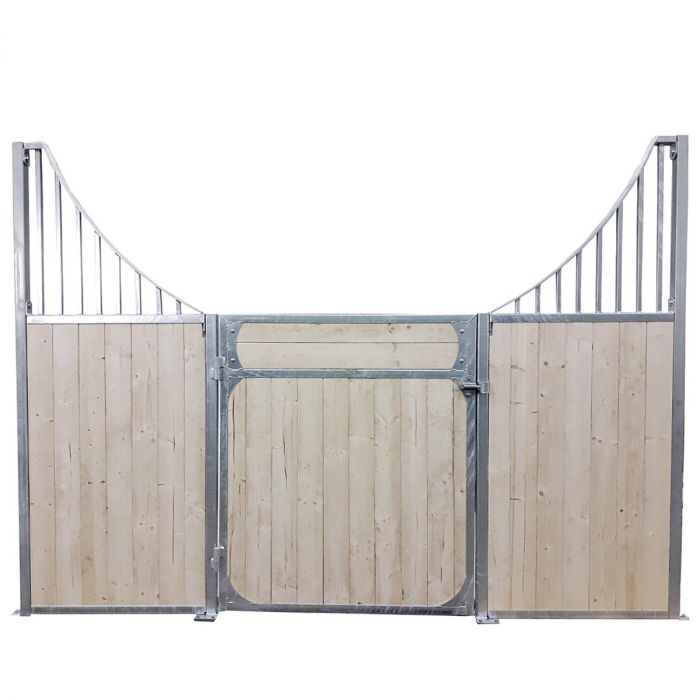 Hästbox Front Exklusiv 3,5 m inkl granplank, SWE