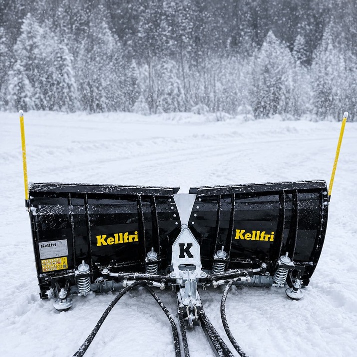 Vikplog ATV 150 cm med hydraulaggregat och cylinder
