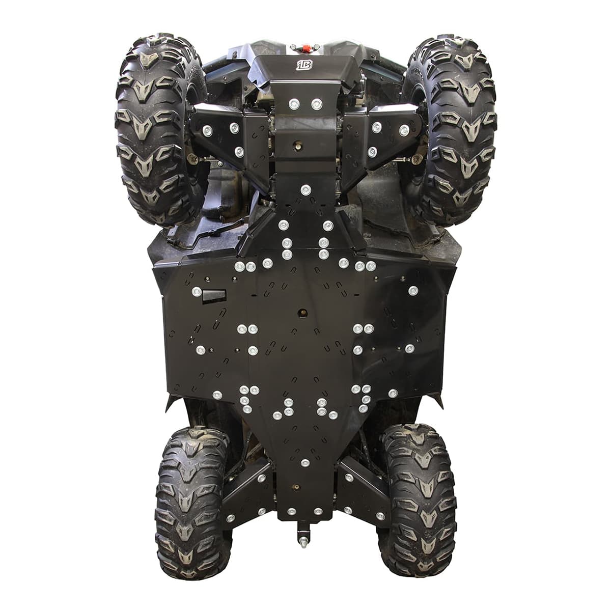 Hasplåt till ATV, plast, lång