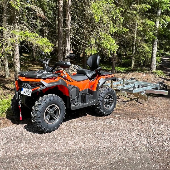Loncin XWolf 700L ATV, Svart
