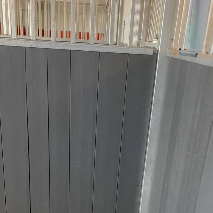Mellanvägg 3,5 m, inkl plastplank, SWE