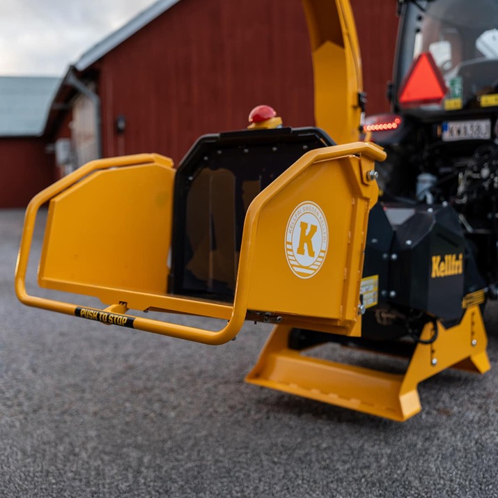 Flishugg 150, med hydraulisk inmatning