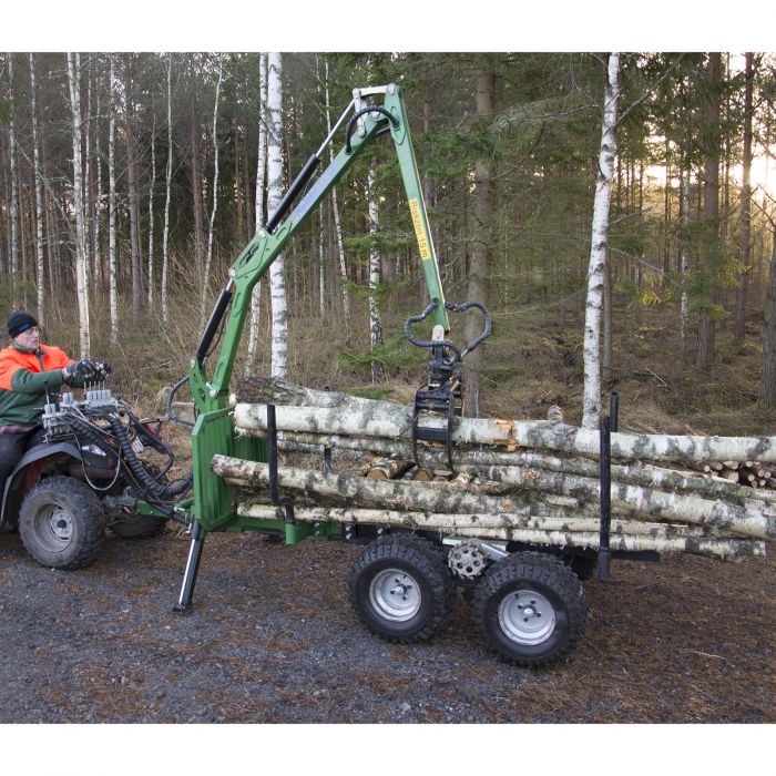 Skogsvagn ATV 2 ton, Paket 3