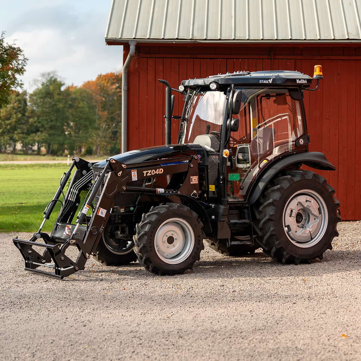 Traktor Lovol 55 hk PRO 4WD med frontlastare, Stage V
