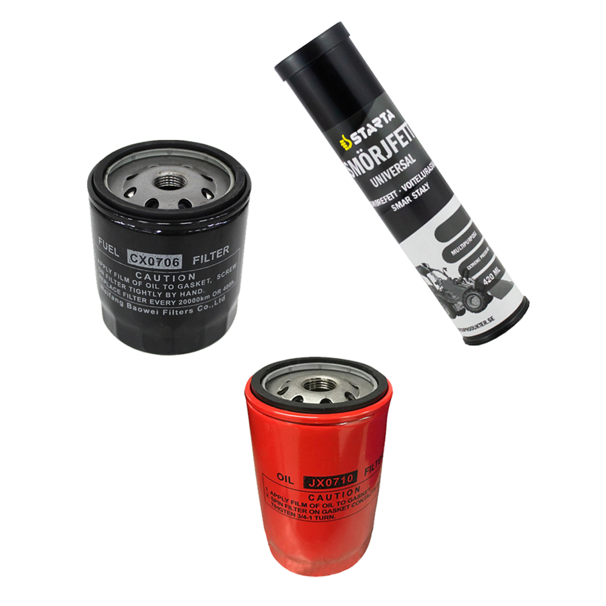 Servicekit till Traktor TBM354C Stage 3, Bas