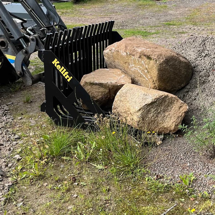 Stengrep 2,0 m, bultat Trepunktsfäste