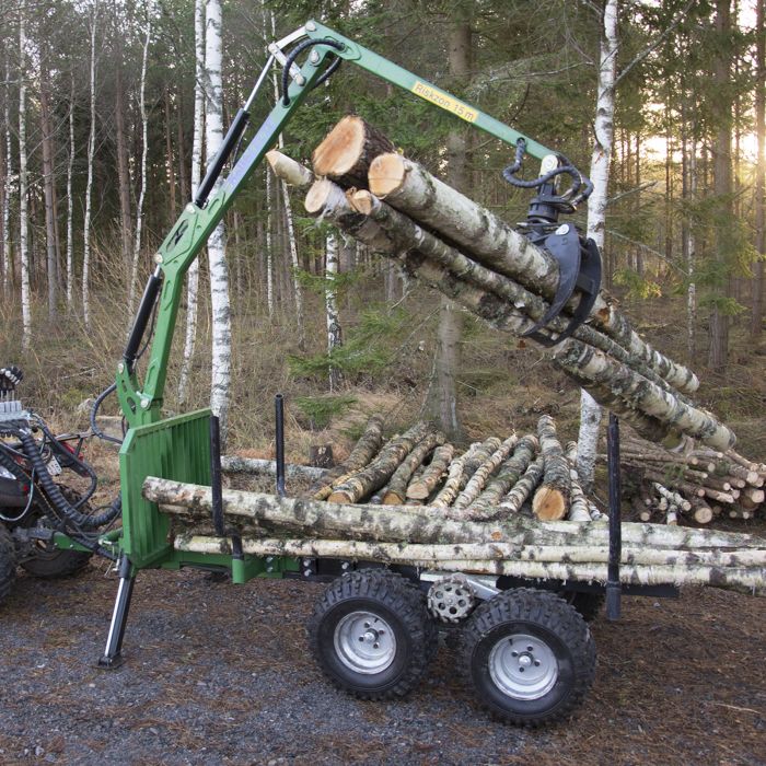 Skogsvagn ATV 2 ton, Paket 3