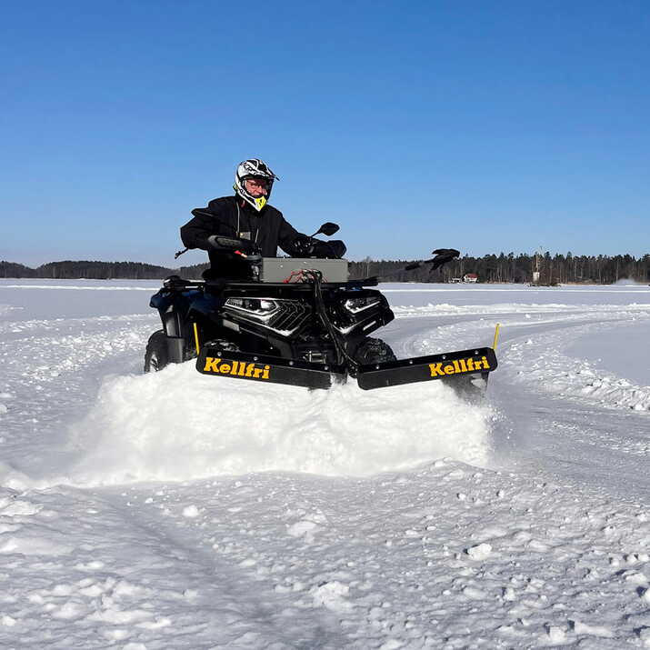 Vikplog ATV 150 cm med hydraulaggregat och cylinder